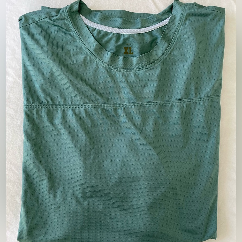 Tracksmith Twilight Tee, Lake, XL